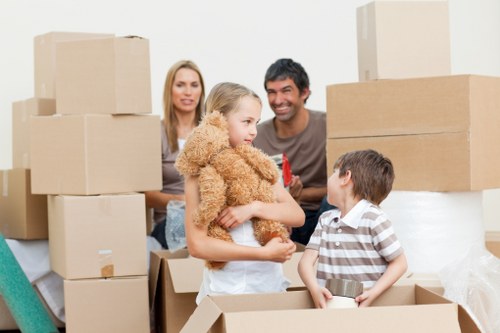 Furniture loading and careful handling